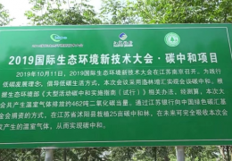 赞！沭阳建成全省首个大型勾当碳中和林